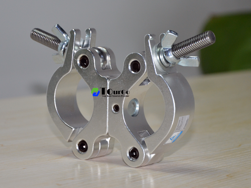 TOURGO 360° Medium Duty Swivel Clamp for 4151 Tubing ,Loading Bearing